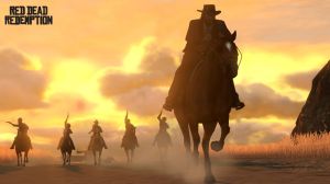 Red Dead sunset